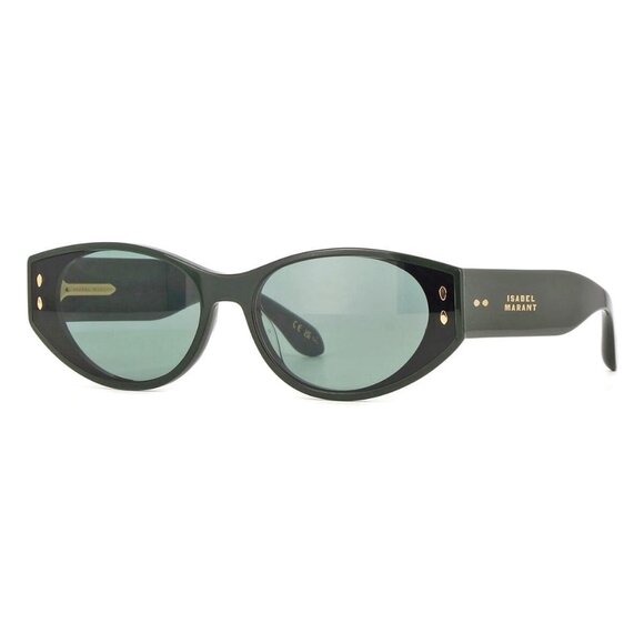 A0966Z New ISABEL MARANT Green Cat Eye IM0185/G/S 1EDQT Sunglasses Women - Picture 1 of 4